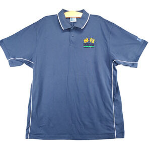 Main Gate Men's Business at The Brickyard Polo Shirt Blue XL Short Sleeve 2005